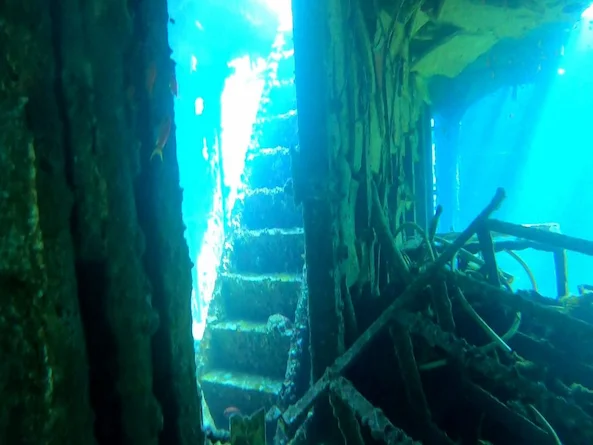 Immersione relitto SS Million Hope