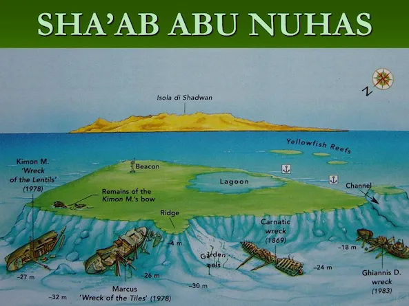 Wracks Abu Nuhas Rotes Meer Hurghada