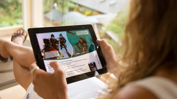 PADI E-Learning Aquarius Diving Club