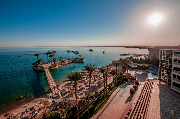 Dive and Stay in Marriott Beach Resort, Hurghada