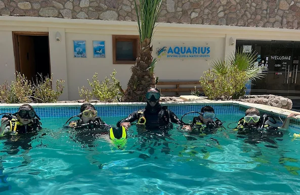 Corso PADI Seal Team per bambini a Sharm El Sheikh