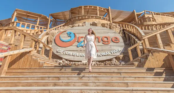 Orange Bay-Insel-Ausflug Hurghada